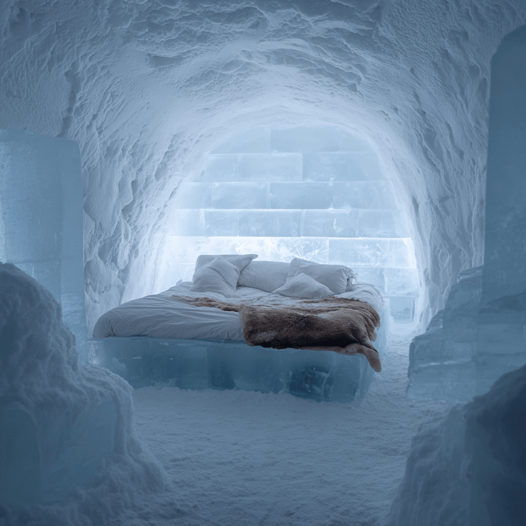 Ice room interior design