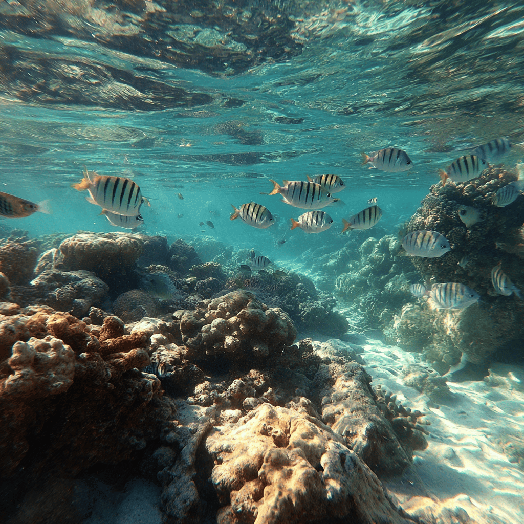 Snorkeling at the Great Barrier Reef