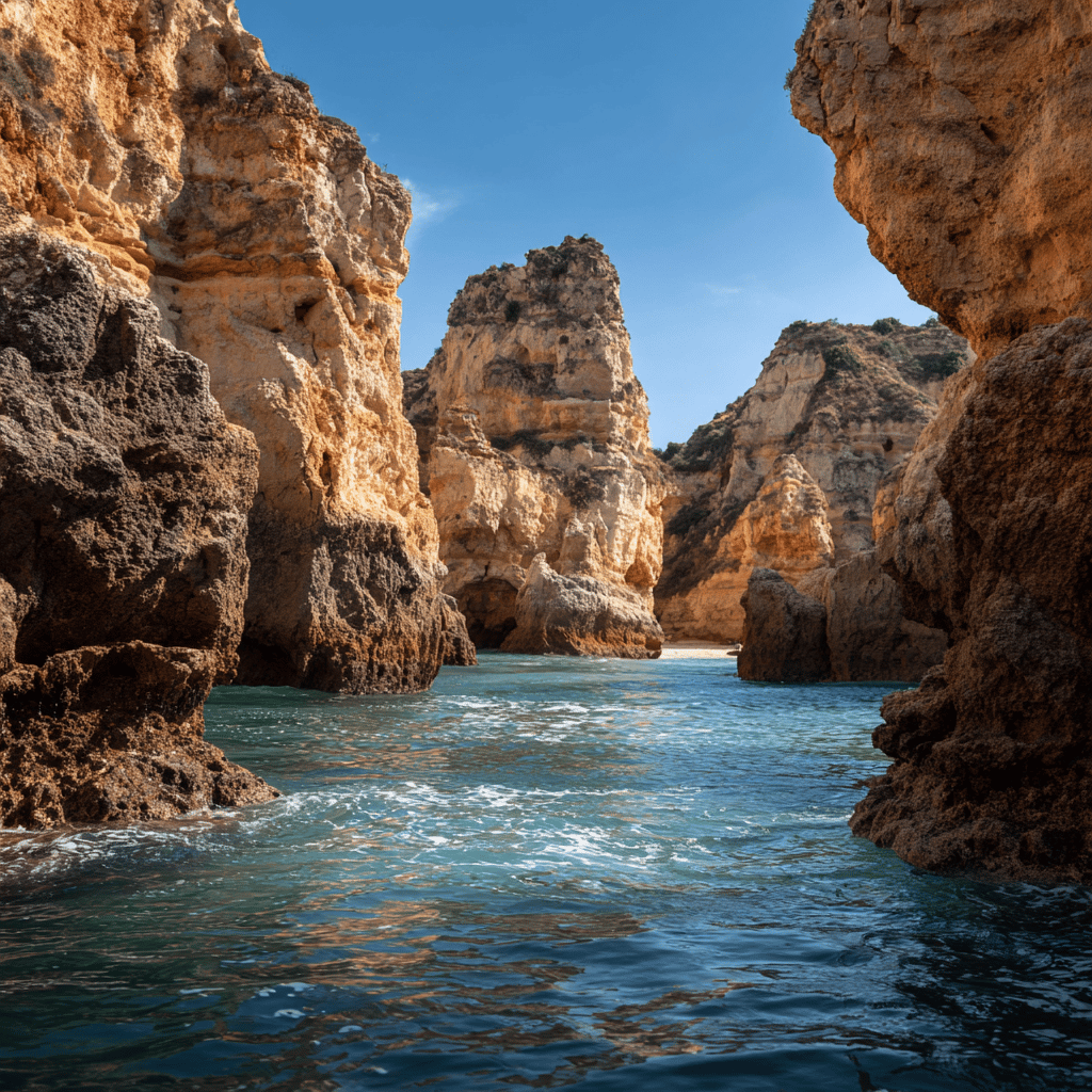 Algarve coastal boat tour