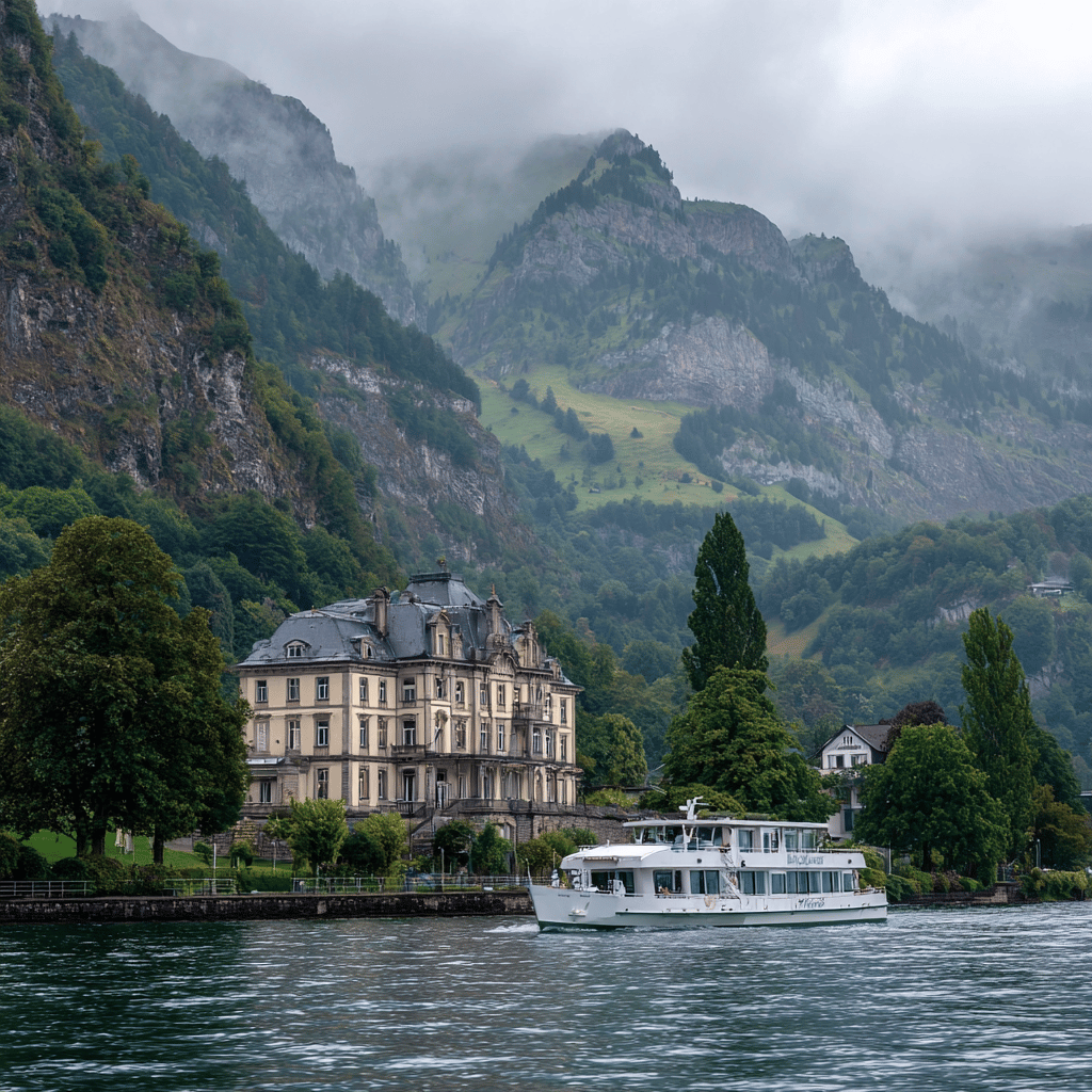 Historic Lucerne architecture