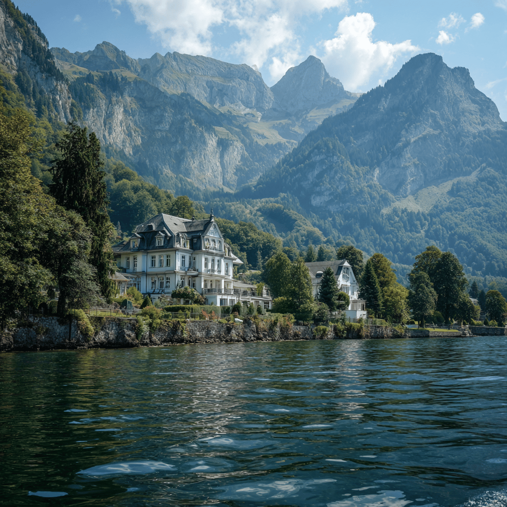 Lake Lucerne scenic boat cruise