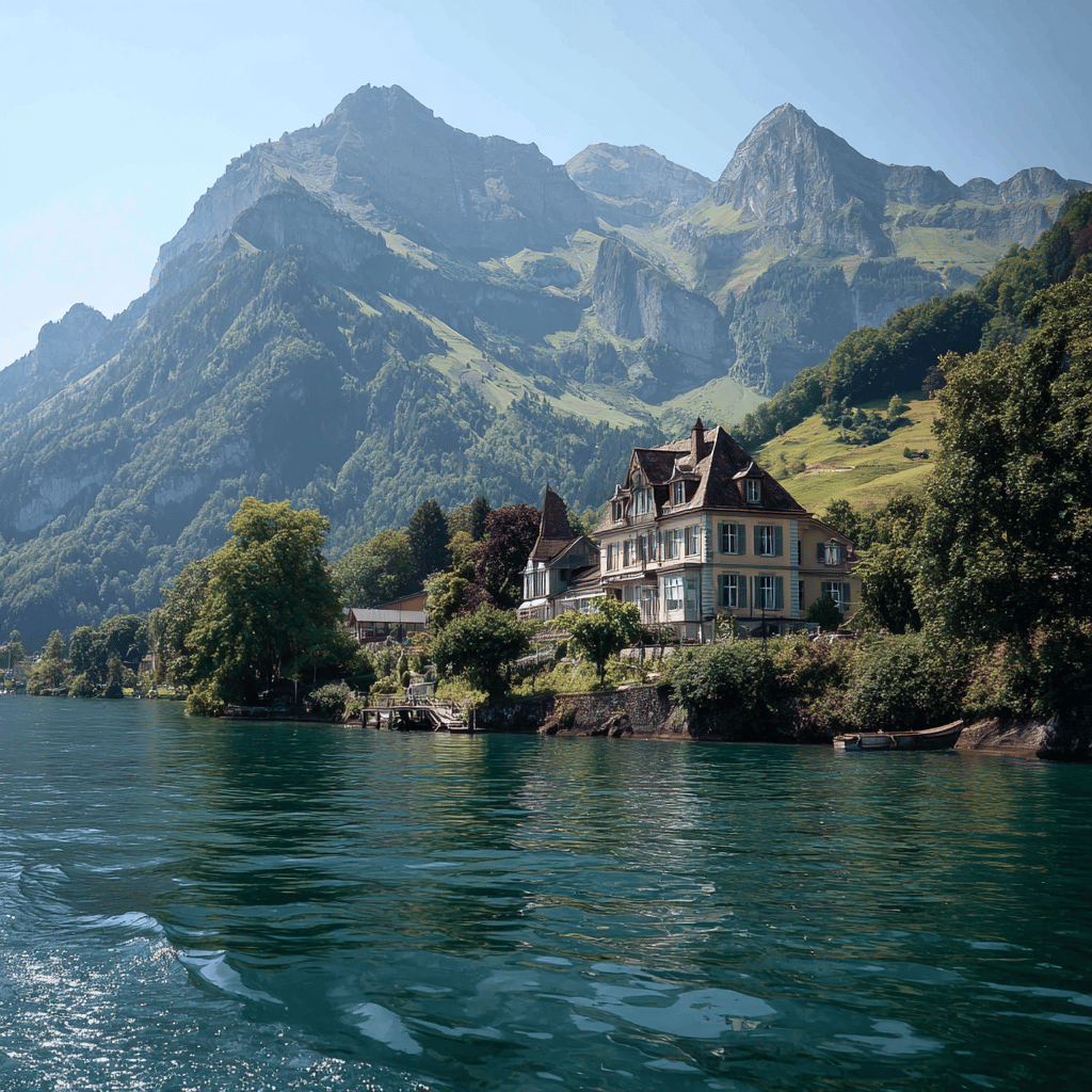 Lake Lucerne scenic boat cruise