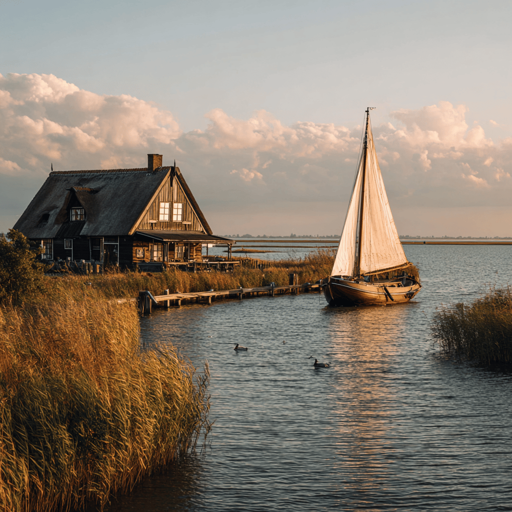 Volendam boat tour on Markermeer