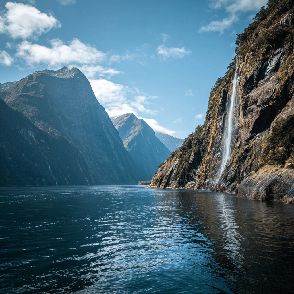 Milford Sound scenic view