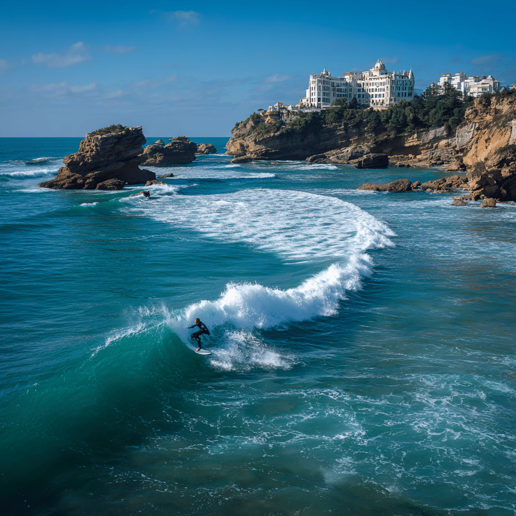 Biarritz architecture and cultural sites