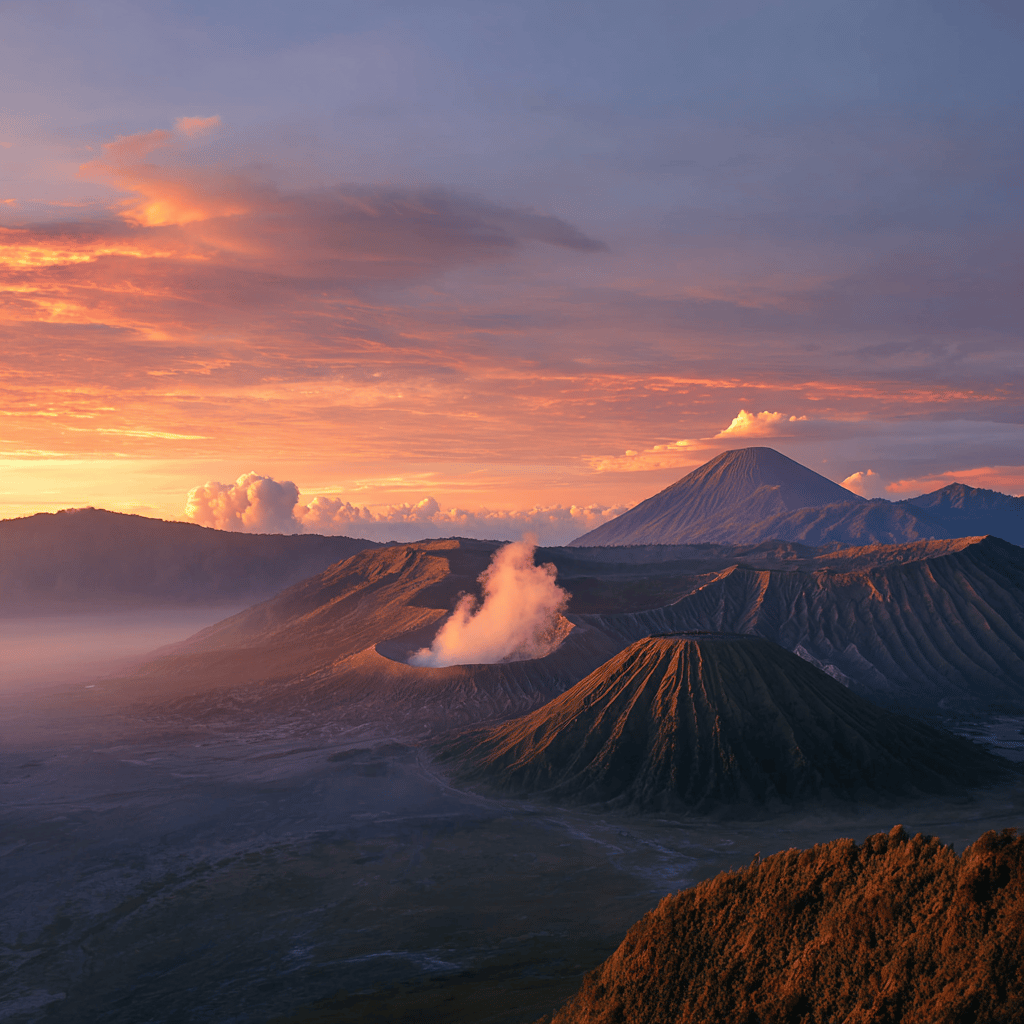 Mount Bromo sunrise view