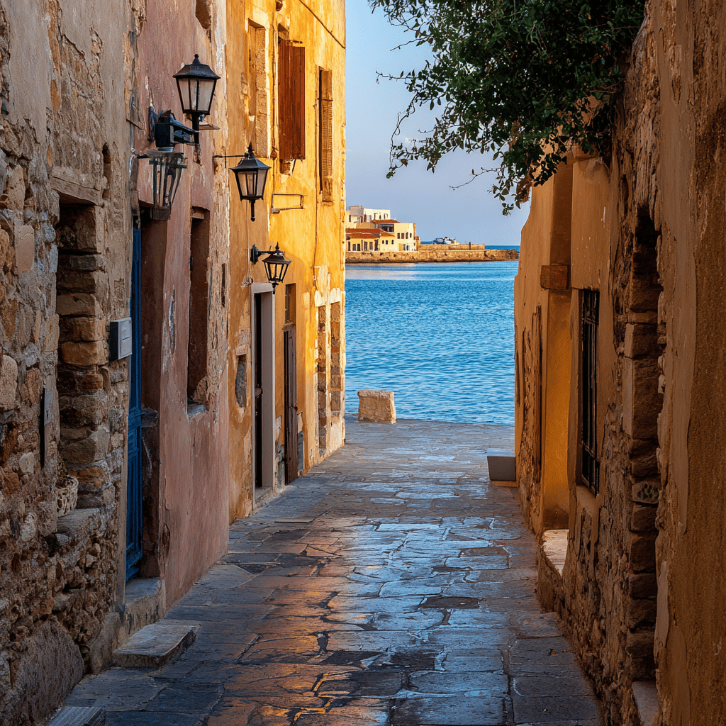 Venetian Harbor Chania Greece