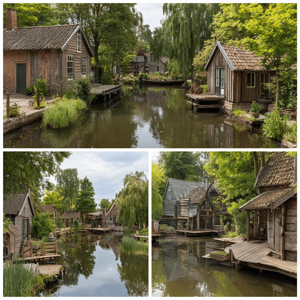 Openlucht Museum Traditional Dutch Houses