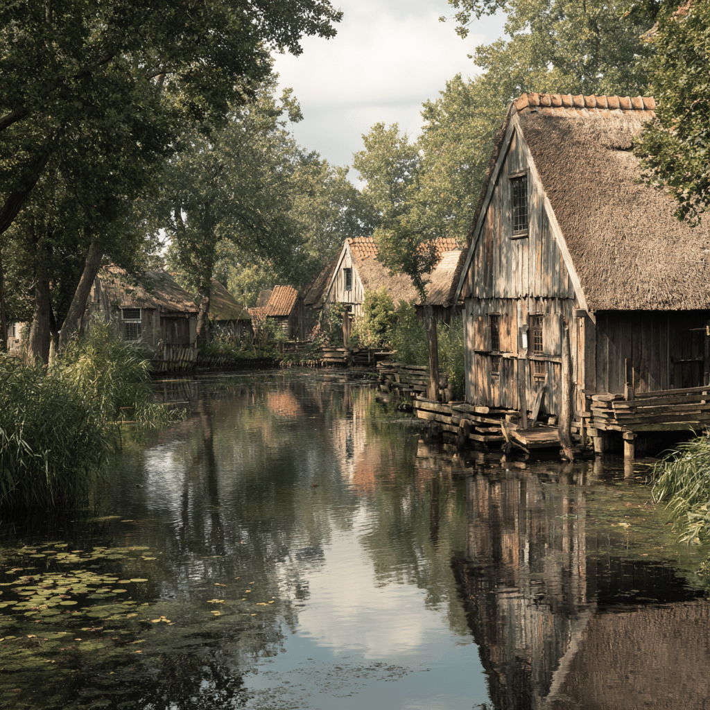 Openlucht Museum historical buildings