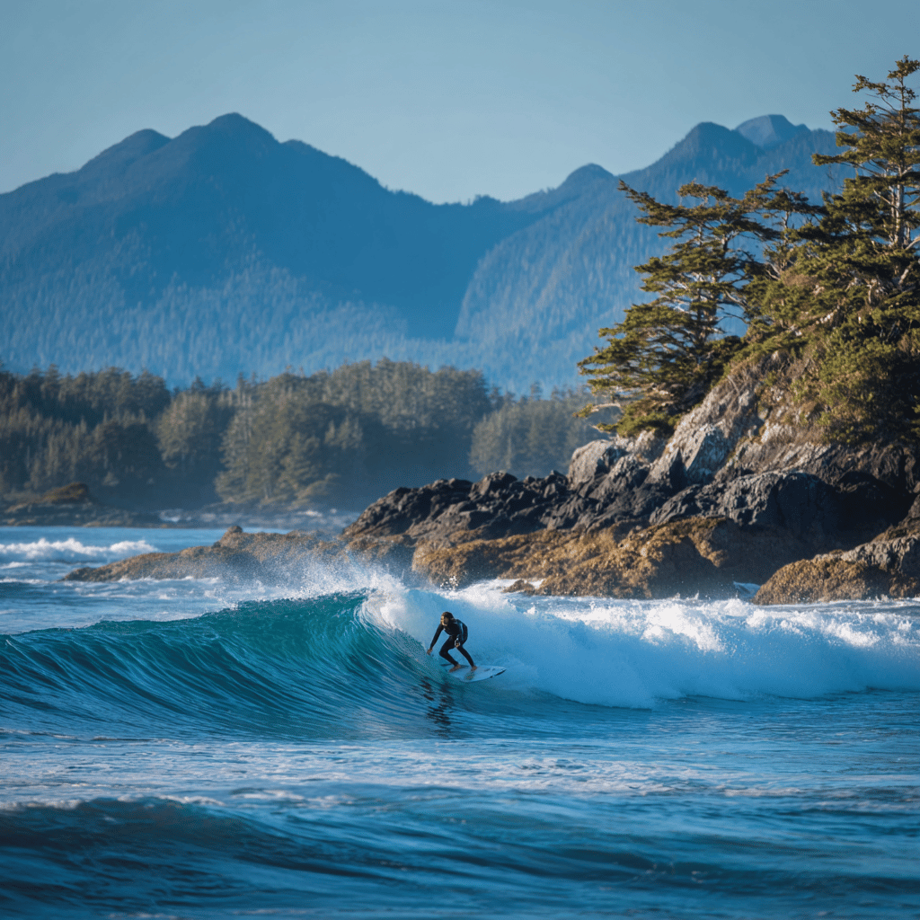 Chesterman Beach Tofino Surfing Paradise