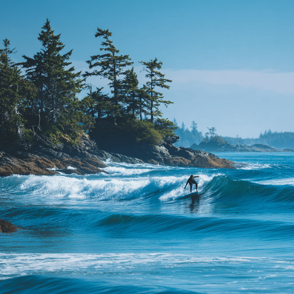 Tofino coastal landscape