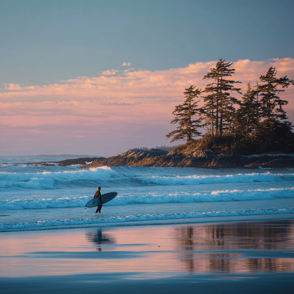 Chesterman Beach surfing paradise