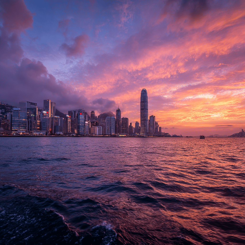 Peaceful sunset cruise experience