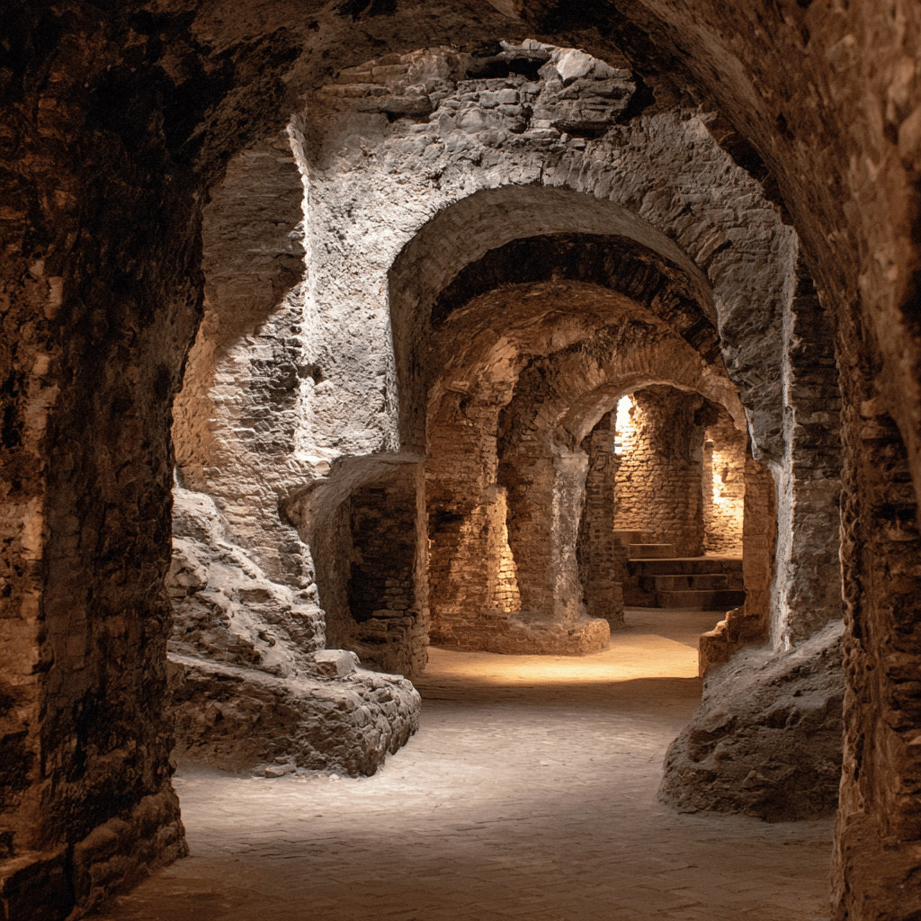 Maastricht Cave System Formations