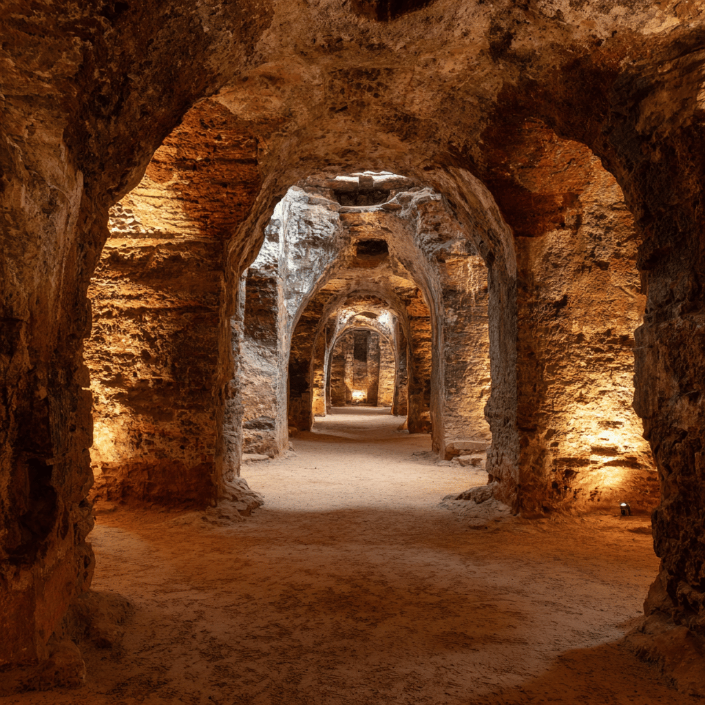 Maastricht Underground Caves Interior