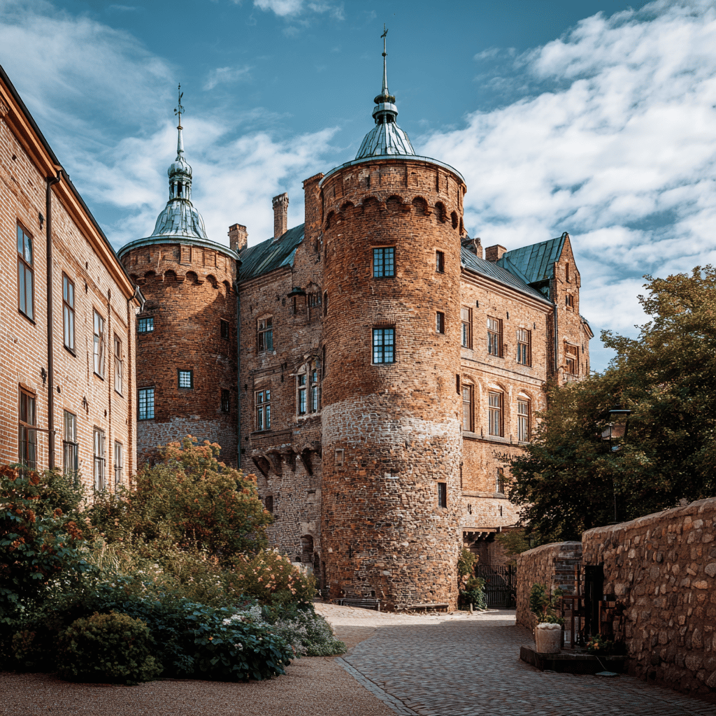 Helsingborg Castle gardens and grounds