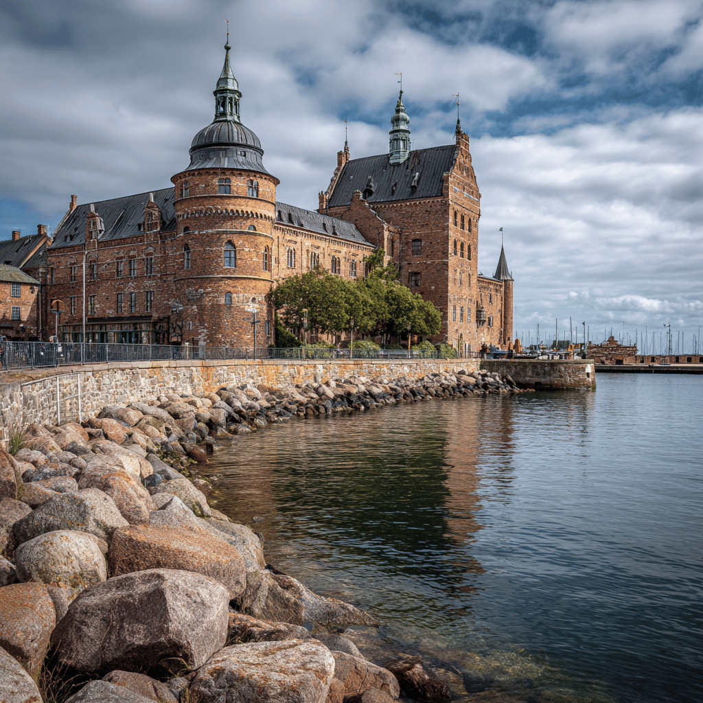 Interior chambers of Helsingborg Castle
