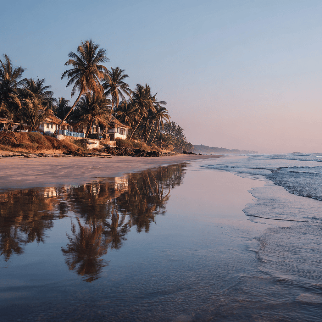 Goa beach sunset