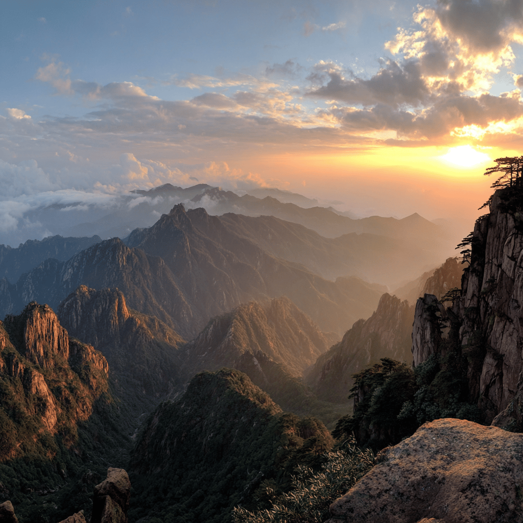 Yellow Mountains accommodation views