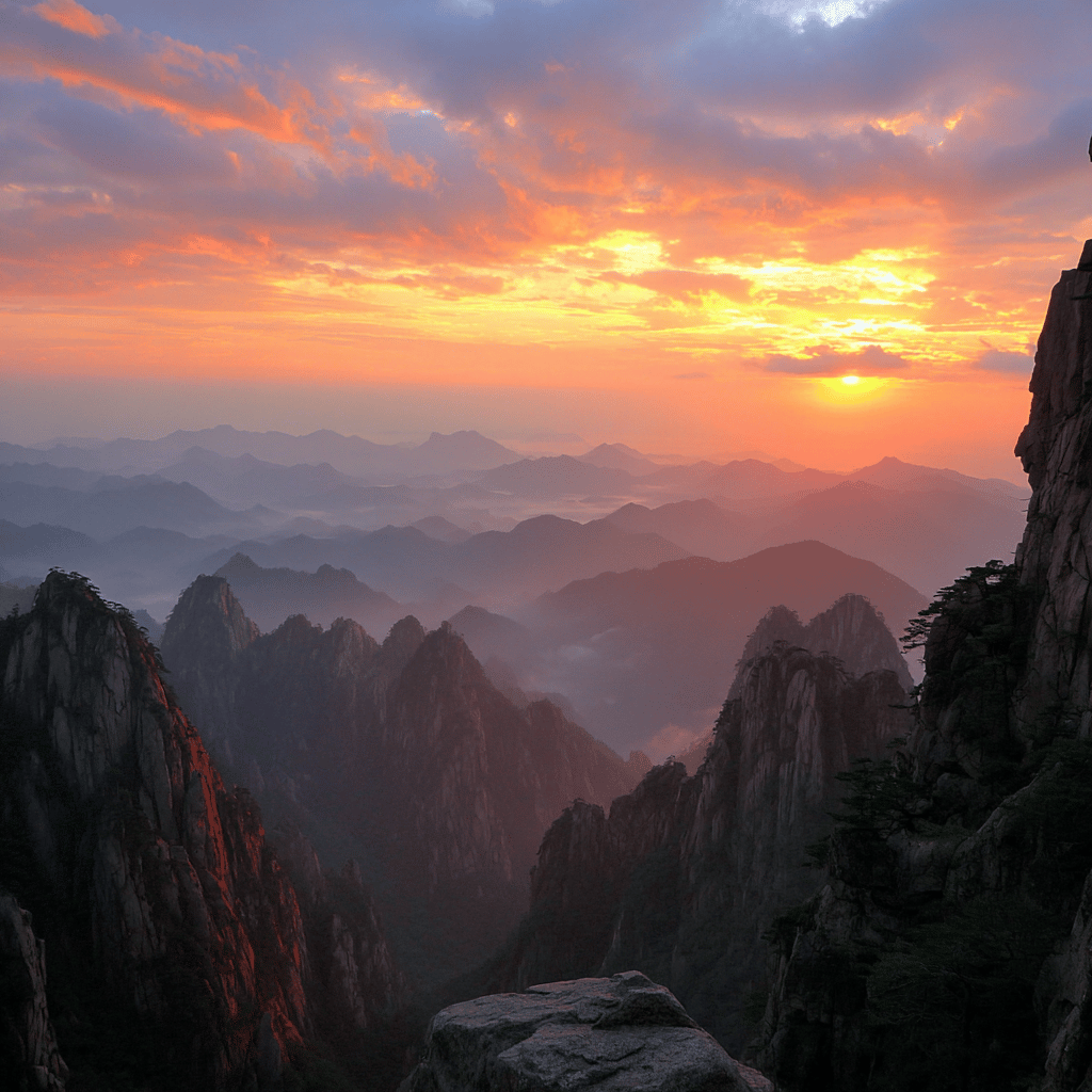 Yellow Mountains hiking trails