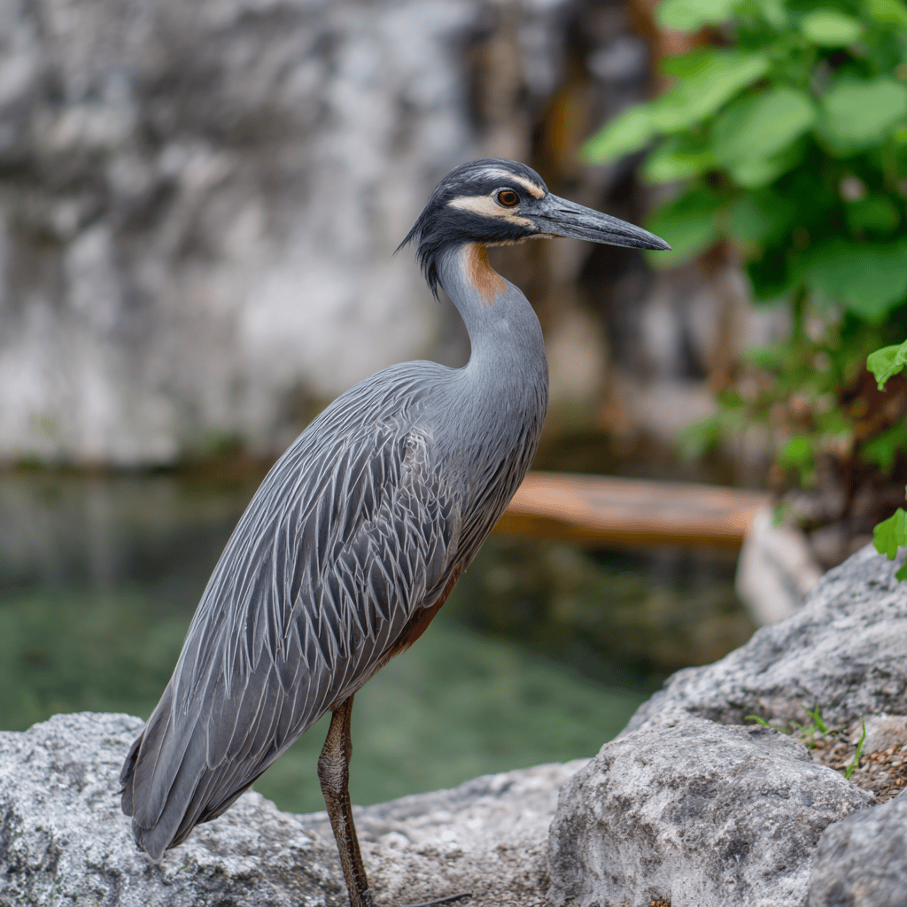 Animal feeding session at Vienna Zoo