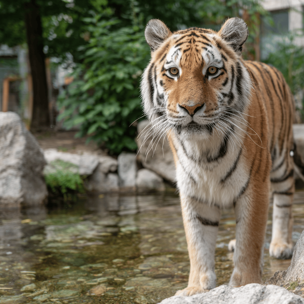 Vienna Zoo Panda Exhibit