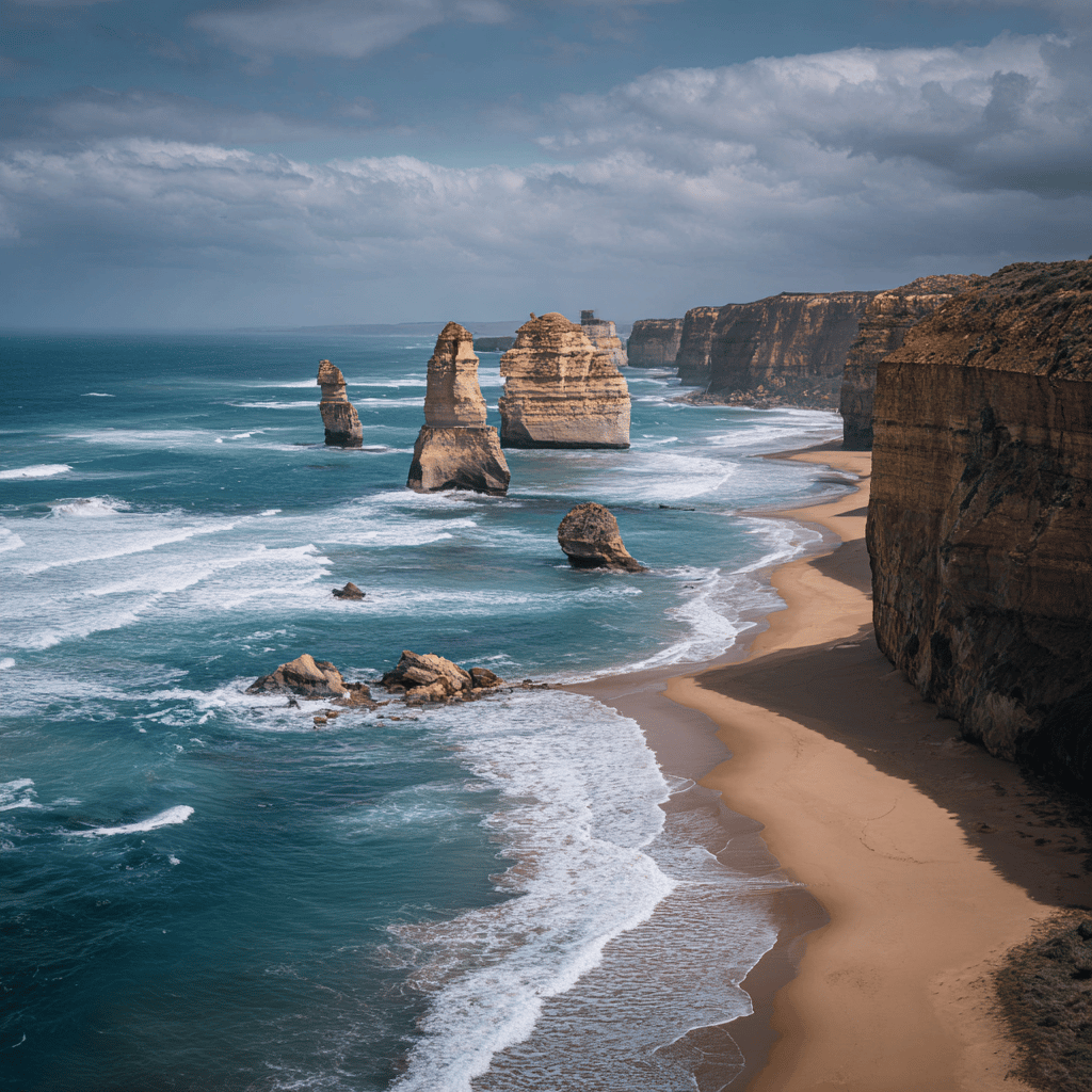 Great Ocean Road coastal scenery