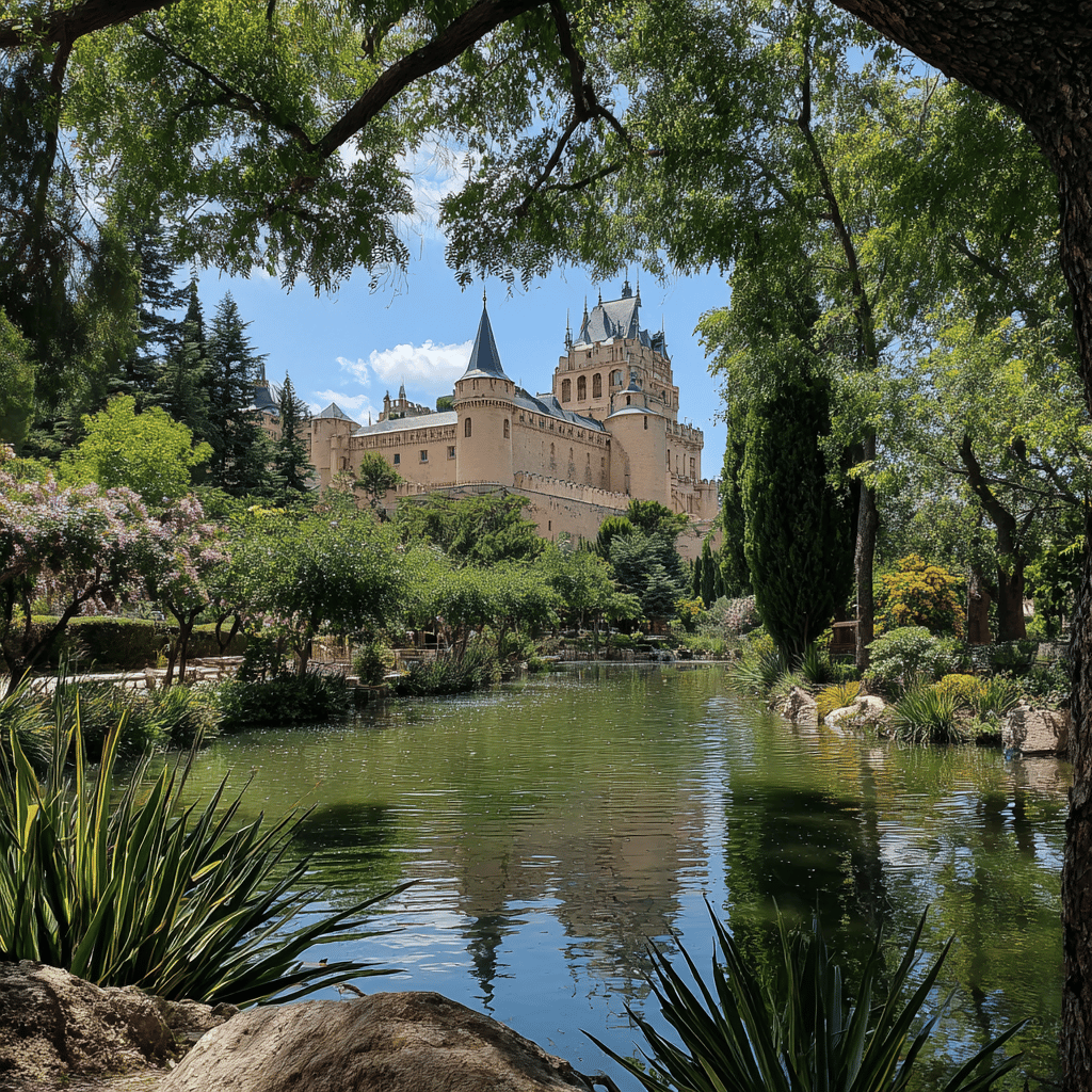 Panoramic view from Alcazar Castle