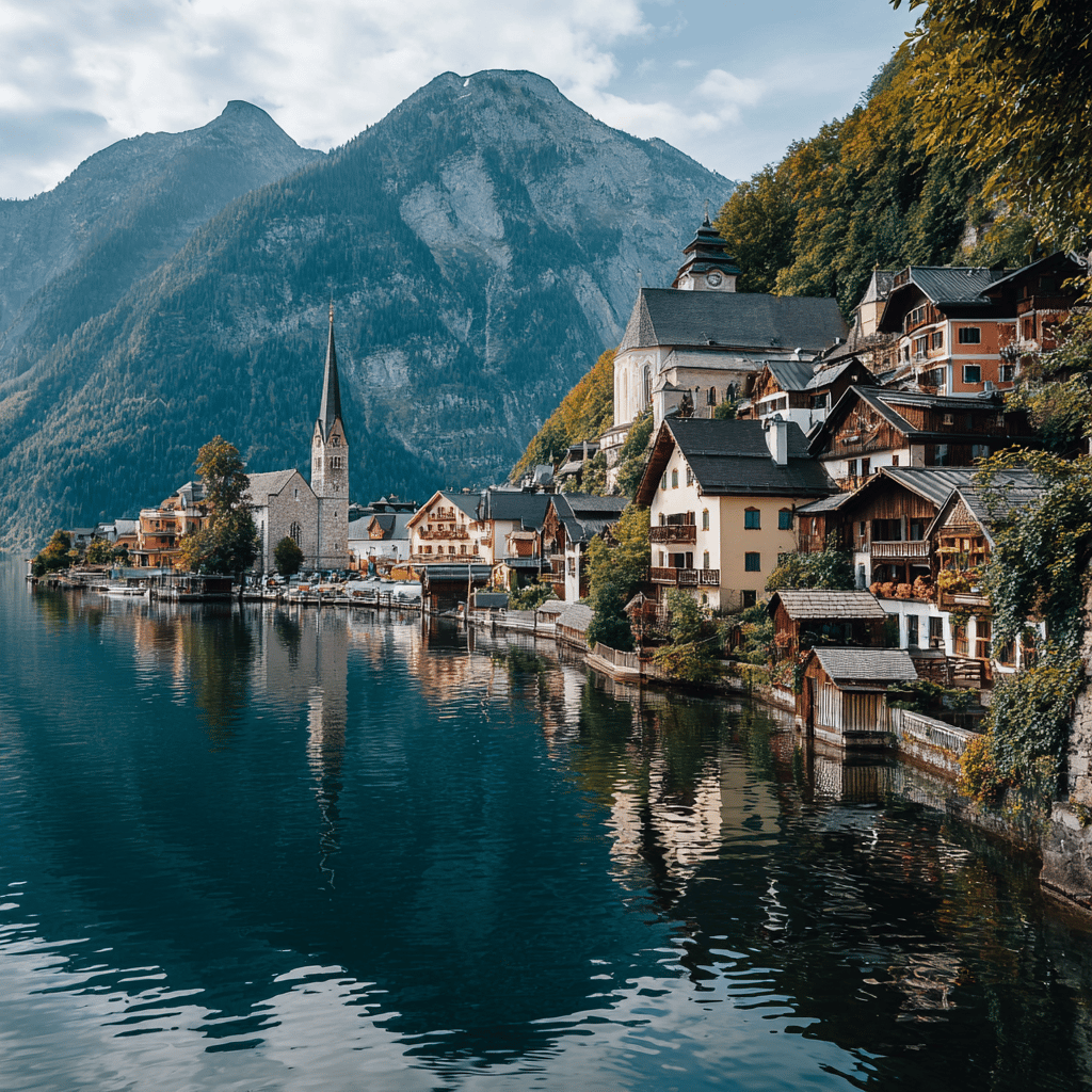 Hallstatt Mountain Views