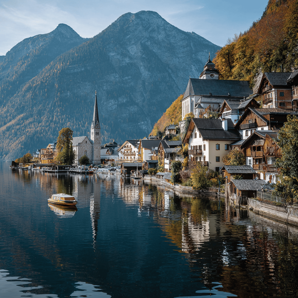 Hallstatt Lake View