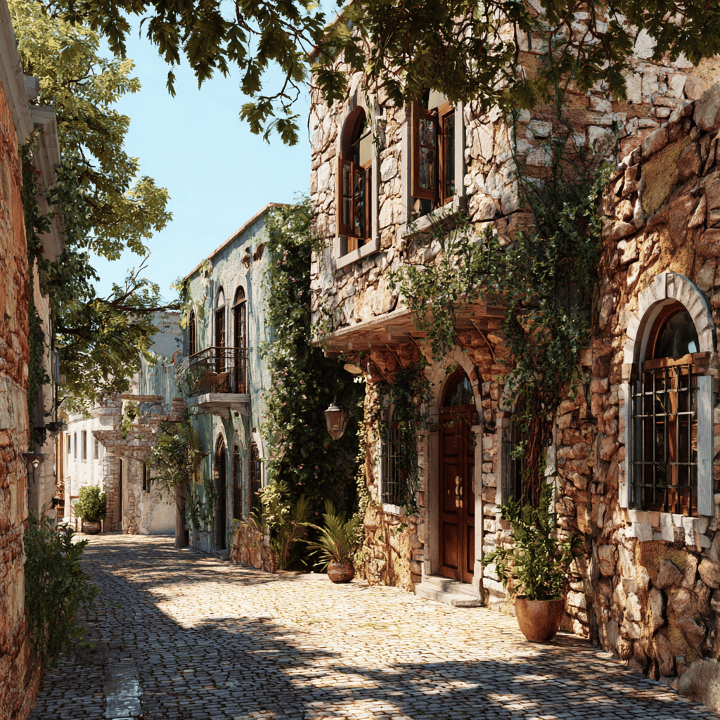 Ayvalik's picturesque coastline and traditional architecture