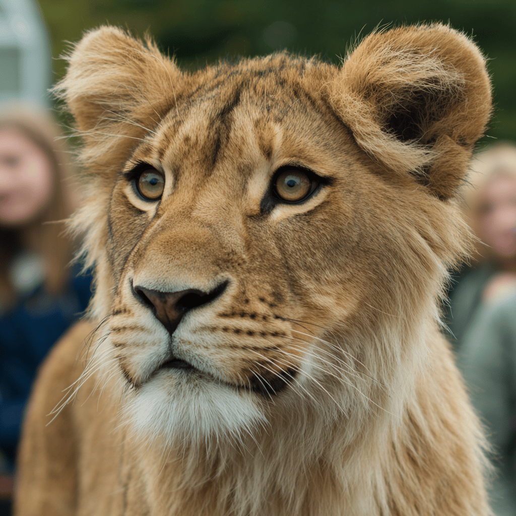 Dublin Zoo African animals in naturalistic habitat