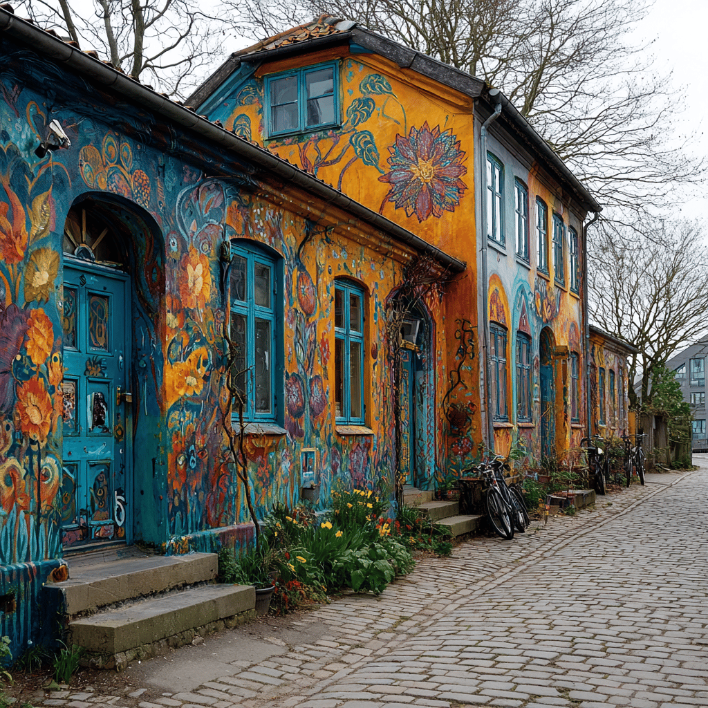 Iconic landmark in Freetown Christiania