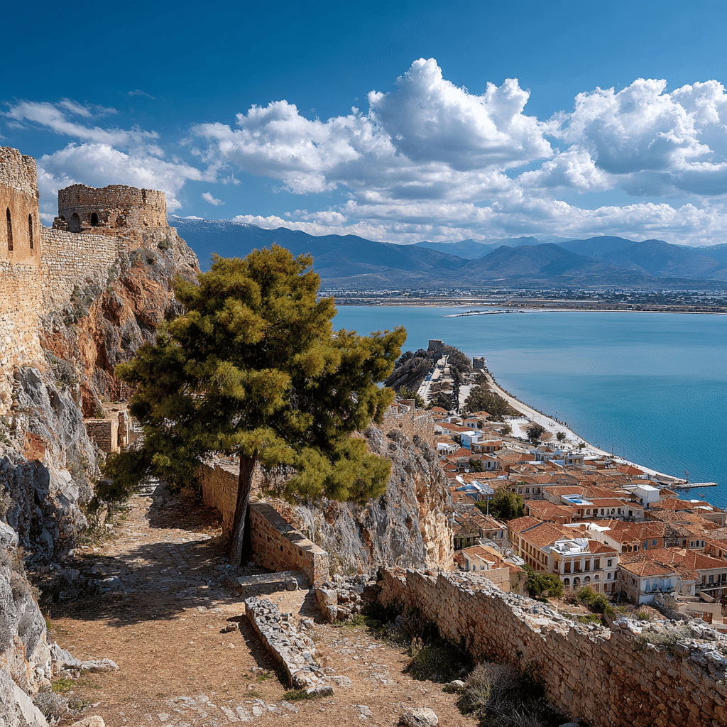 Nafplio old town streets