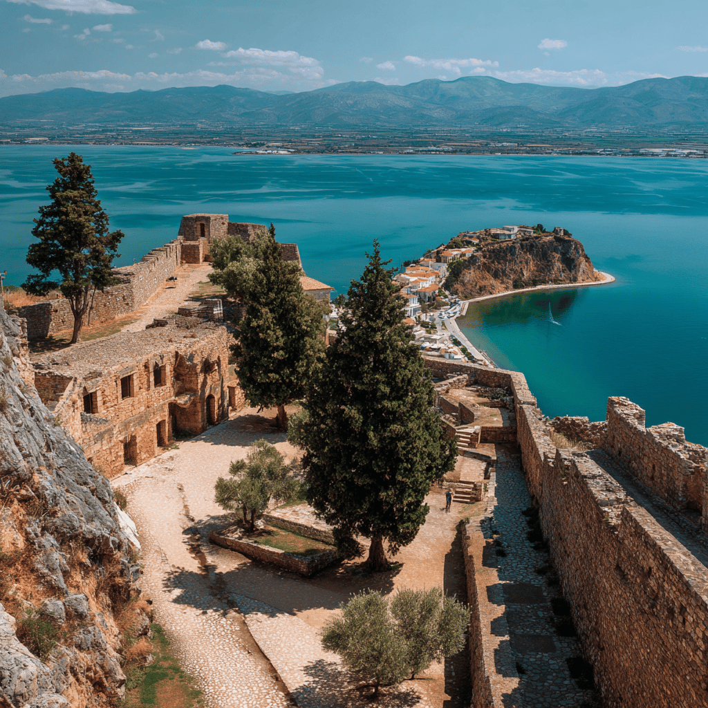 Nafplio old town streets