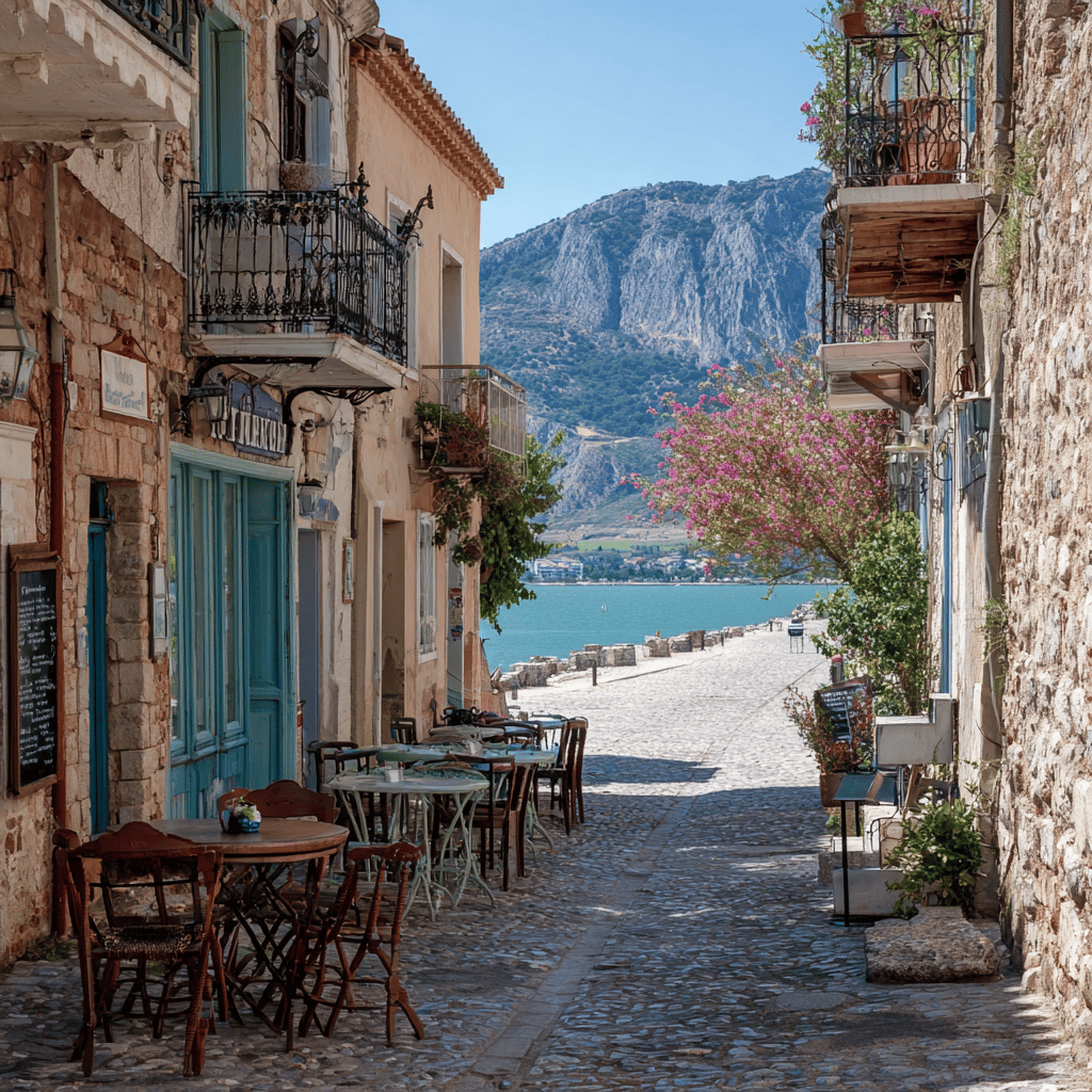 Nafplio street scene