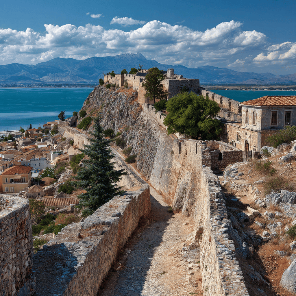 Palamidi Fortress overlooking Nafplio