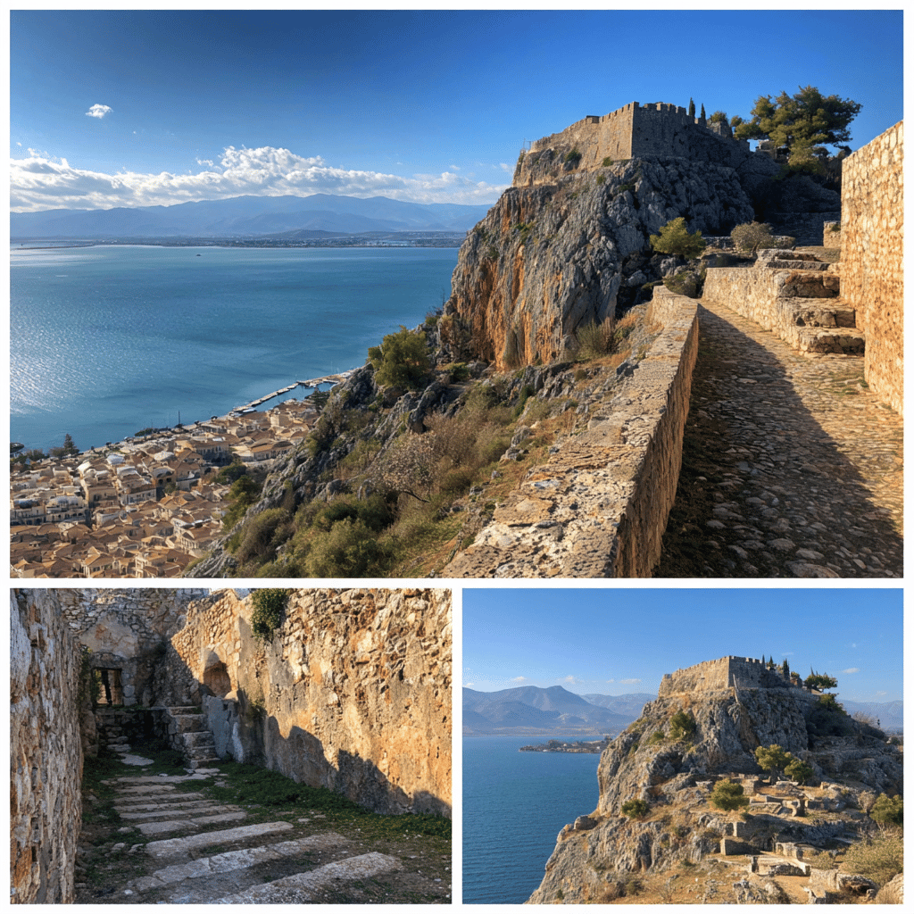 Traditional Greek streets in Nafplio
