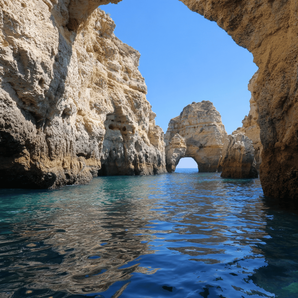 Lagos Portugal coastline