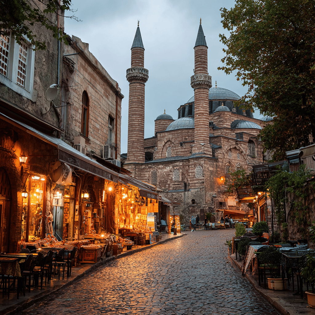 Historic Grand Mosque in Bursa