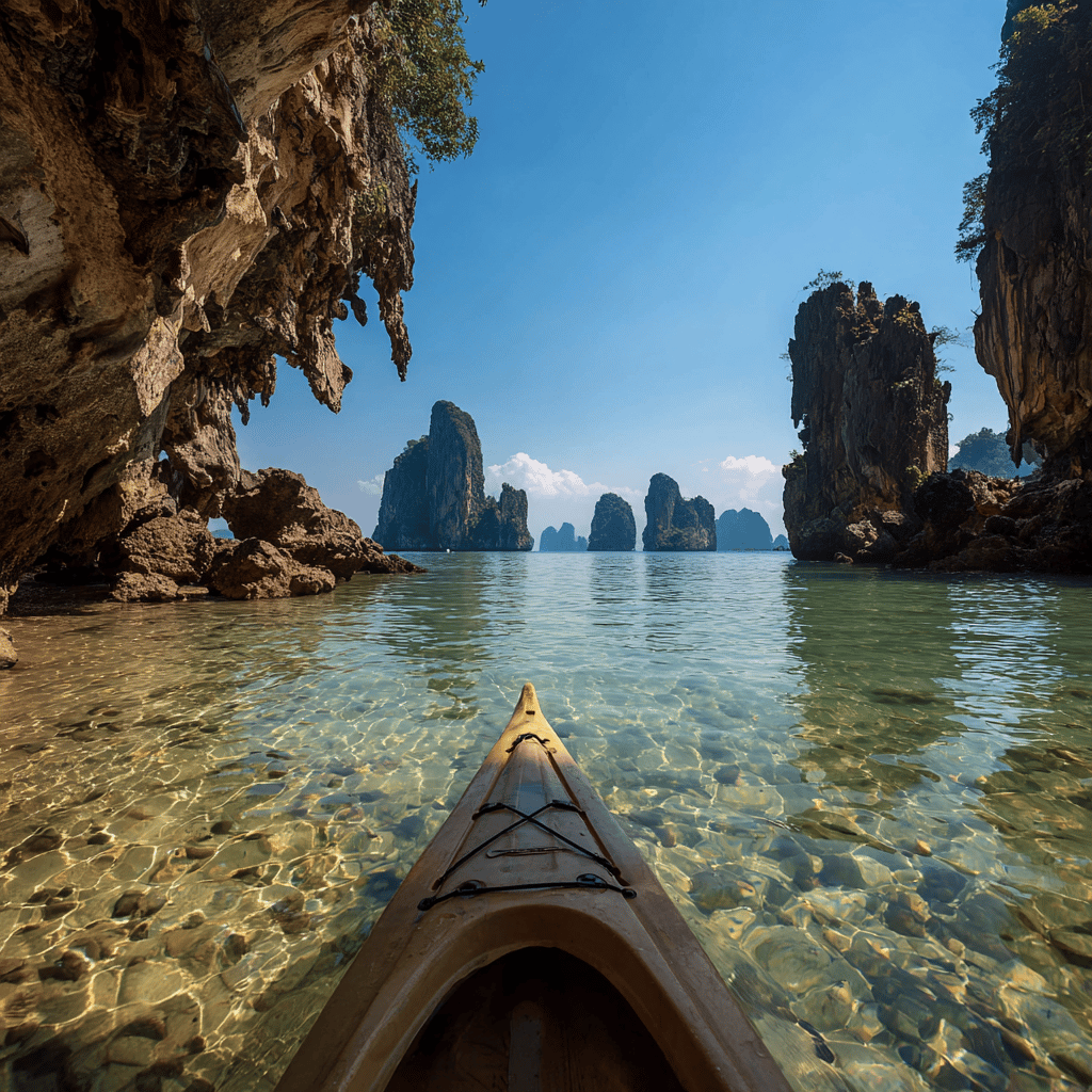 Phang Nga Bay limestone karsts