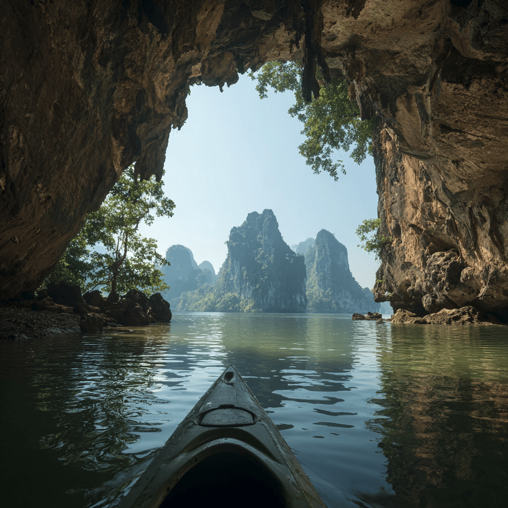 James Bond Island and pristine beaches in Phang Nga Bay
