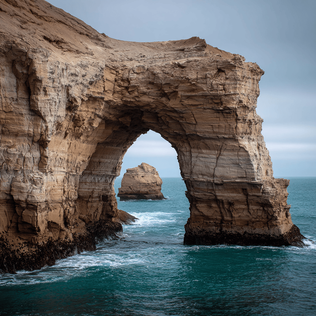 La Portada Natural Monument coastal view