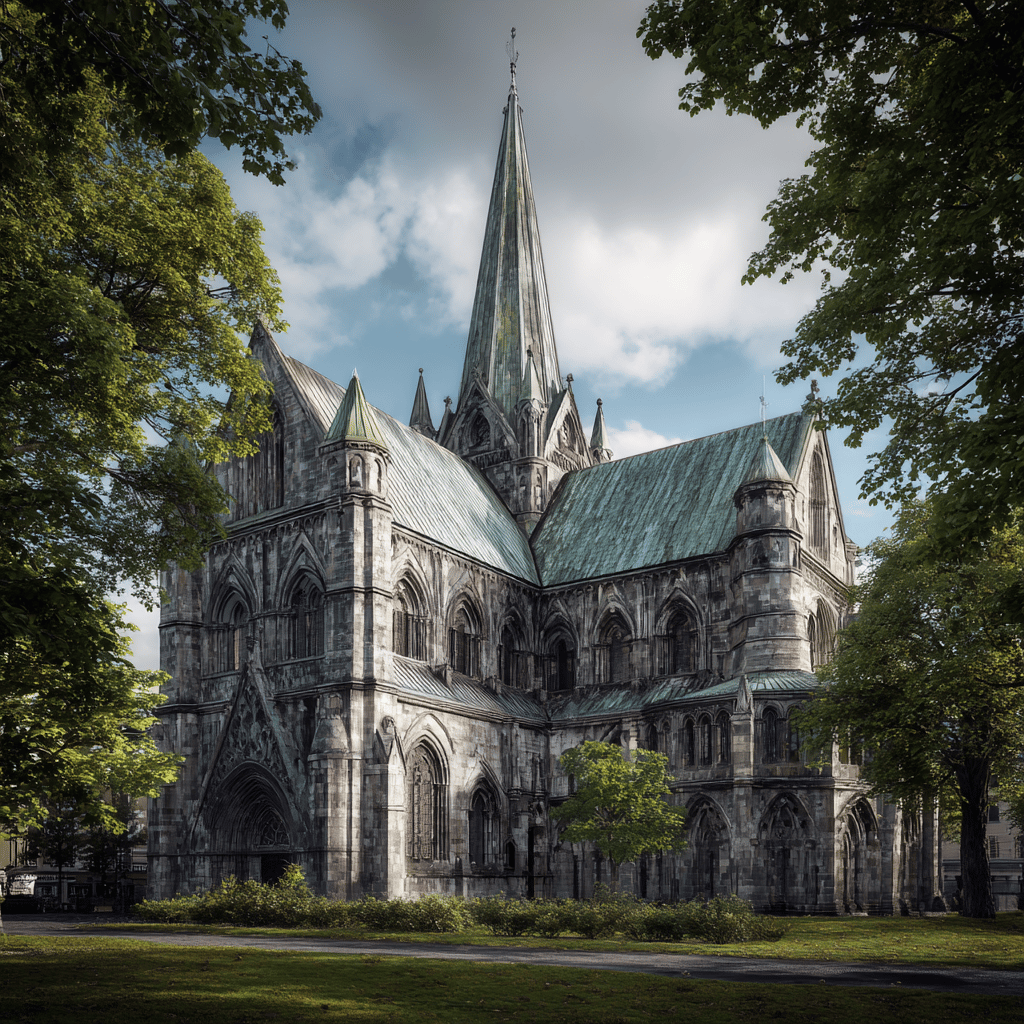 Nidaros Cathedral exterior