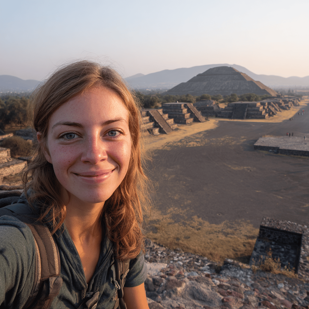Pyramid of the Sun at Teotihuacan