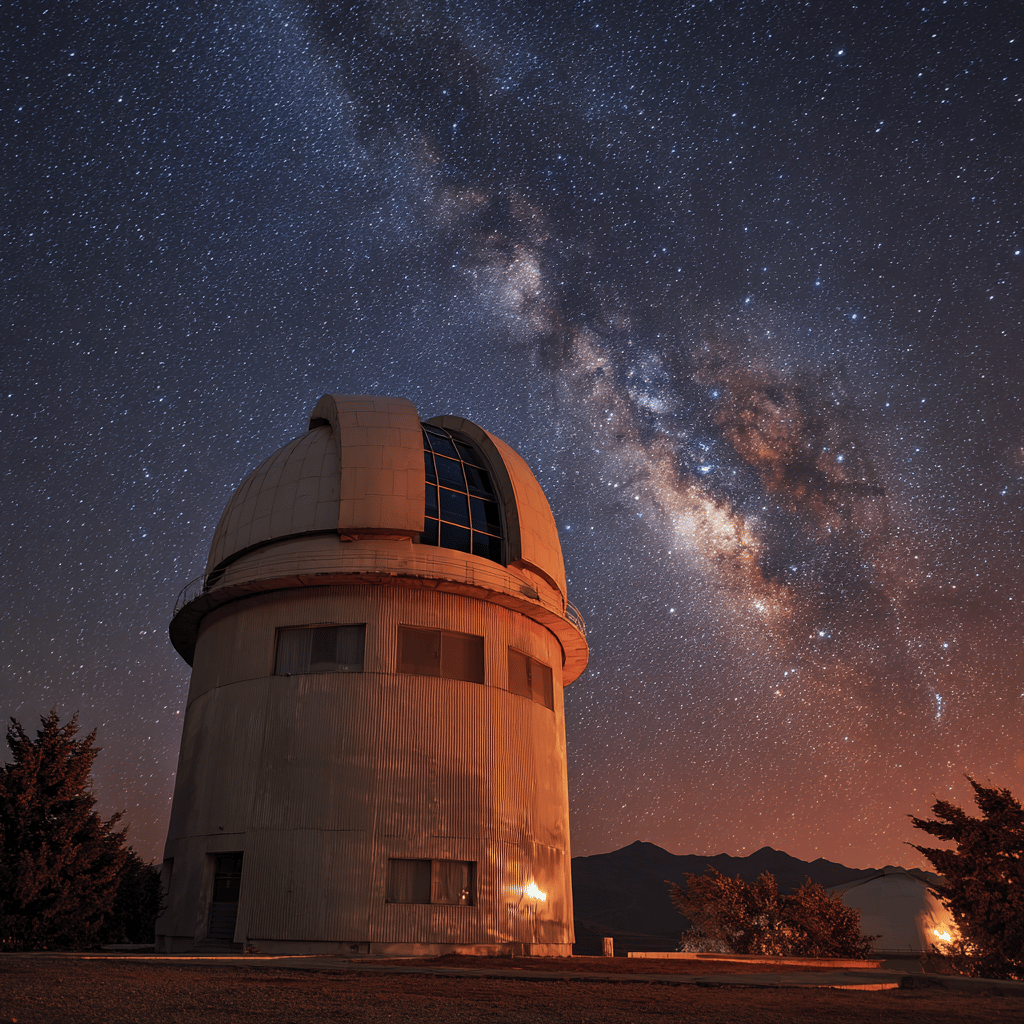Night sky camping at Mamalluca Observatory